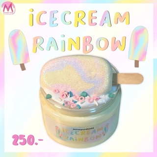 สไลม์ DIY “Icecream Rainbow” | minaynoslimes