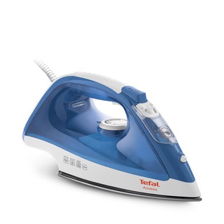 Tefal เตารีดไอน้ำ รุ่น FV1525 กำลังไฟ 2,000 วัตต์ - Blue เตารีด เตารีดไอน้ำ เตารีดTefal เตารีดไอน้ำTefal เตารีดนอนสติ๊ก