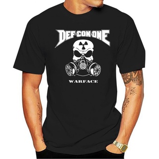 เสื้อยืดลําลอง แขนสั้น คอกลม พิมพ์ลายอัลบั้ม Def Con One Warface 2012 สําหรับผู้ชายSize S-5XL