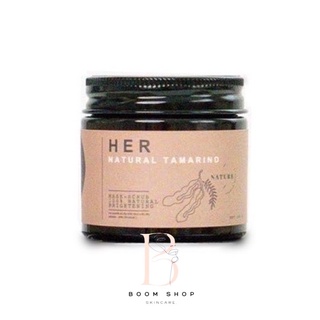 ส่งถูก-ส่งไว📌 HER Natural Tamarind Scrub &amp; Mask  สครับมะขามเฮอ