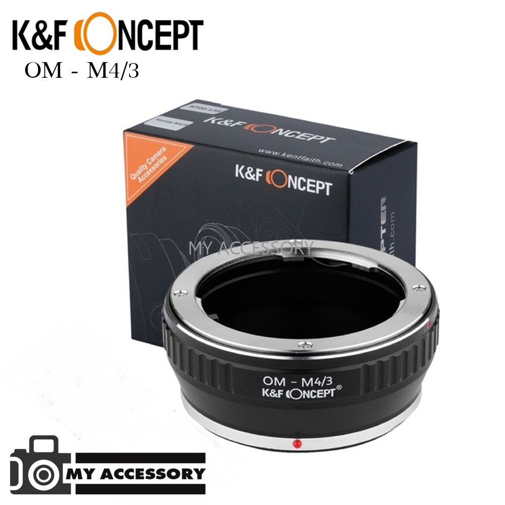 แดปเตอร์ K&F LENS ADAPTER MOUNT OM - M4/3 (KF06.145) ตัวแปลงเลนส์