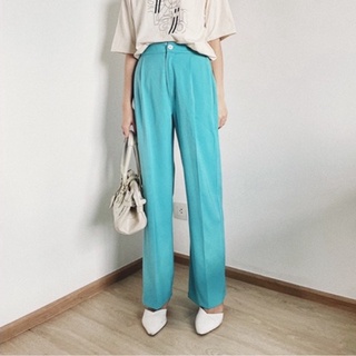 กางเกง sizonation Soft Trousers : Aqua