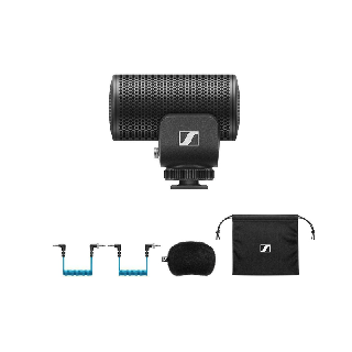 [กรุงเทพฯ ด่วน 1 ชั่วโมง] Sennheiser Pro Audio MKE 200 condenser microphone for cameras and mobile devices, Black (MK