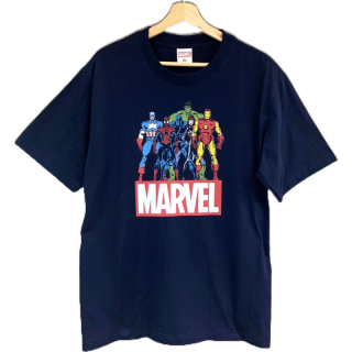 Power 7 Shop เสื้อยืดการ์ตูน ลาย มาร์เวล ลิขสิทธ์แท้ MARVEL COMICS T-SHIRTS (MVX-002)