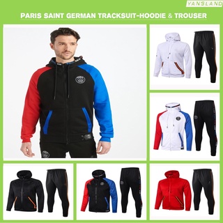 Psg ชุดวอร์ม มีฮู้ด - Paris Saint Germain Messi hoddie &amp; กางเกง