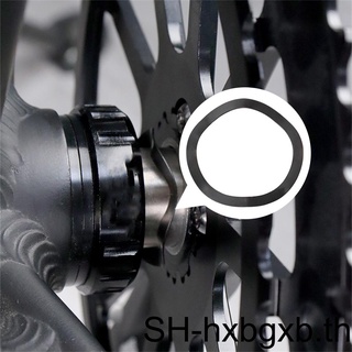 แหวนรองกะโหลกจักรยาน ตัดเสียงรบกวน 24 มม. 5 ชิ้น [hxbgxb]