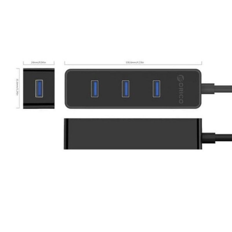 ORICO W5PH4 U3 USB HUB 3.0 4 PORT USB 3.0 MANY ปลั๊ก USB