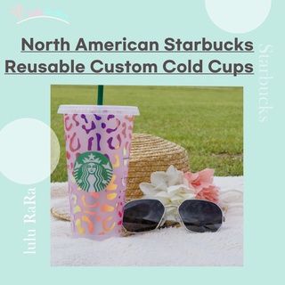 North American Starbucks Reusable Custom Cold Cup, Tumbler Mug Venti Size (4 Types, 709ml) / ของขวัญปีใหม่ / ของขวัญวันเกิด / ของขวัญขึ้นบ้านใหม่ / ของขวัญ