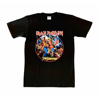 IR065 เสื้อยืดวงร็อค IRON MAIDEN ไอรอน เมเดน เสื้อวง เสื้อยืดไอรอนเมเดน เสื้อวินเทจ