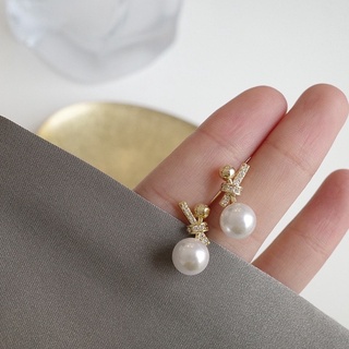 mini pearl - morning.earrings