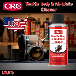 CRC THROTTLE BODY &amp; AIR-INTAKE CLEANER นํ้ายาทำความสะอาดลิ้นปีกผีเสื้อ ขนาด 141 กรัม กระป๋องเล็ก