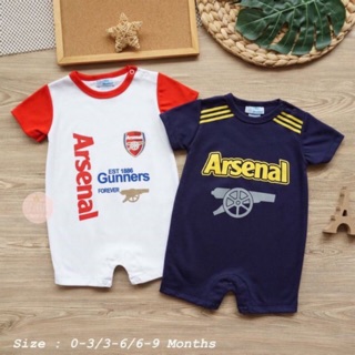 ชุดรอมเปอร์ อาร์เซนอล Arsenal ชุดกีฬาเด็ก ชุดรอมเปอร์