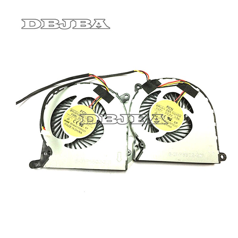 แล็ปท็อปใหม่ VGA GPU พัดลมสําหรับ Clevo P650SA P650SG P651SE P651SG P650SE P650RE3 P650RE6 P650RG DF
