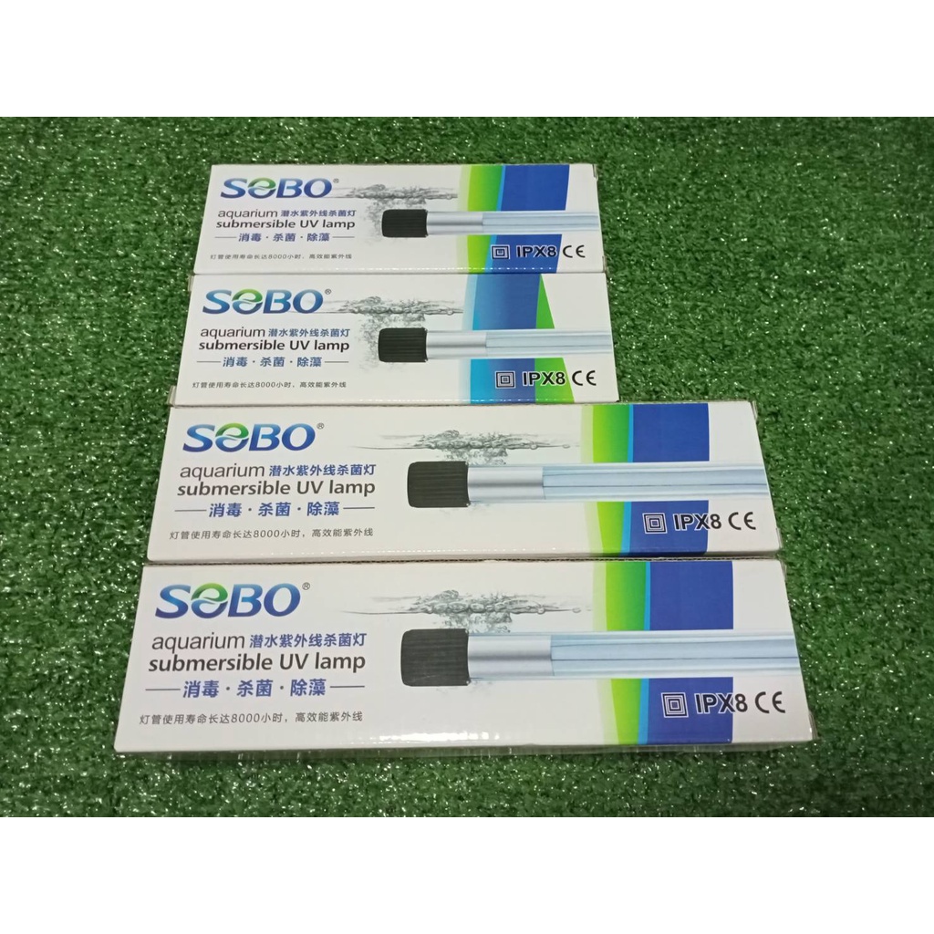 SOBO UV 5w ,7w ,9w ,11w หลอดยูวี T5 ชนิดจุ่มน้ำ สำหรับฆ่าเชื้อโรค SOBO T5-UV11W,T5-UV9W,T5-UV7W,T5-U