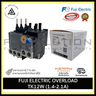 FUJI ELECTRIC OVERLOAD TK12 OVERLOAD TK12W 1P4 1.4-2.1A