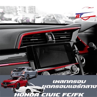 เพลทคอลโซลหน้า(Honda Civic FC/FK 2014-2020)