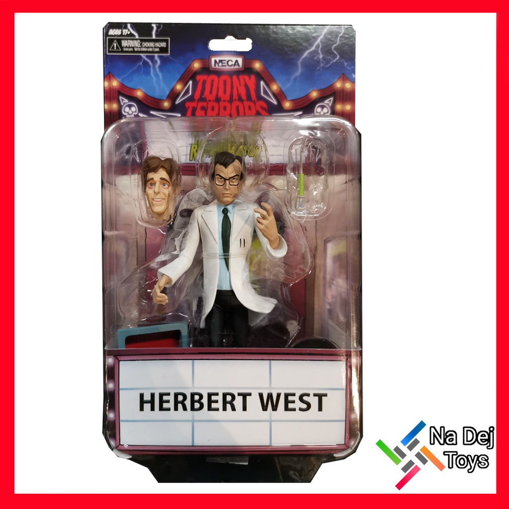 NECA Tooney Terrors Re Animator Herbert West Figure ตูนนี่ เทอเรอร์ส รี อนิเมเตอร์ เฮอเบิร์ต เวสท์ ฟ