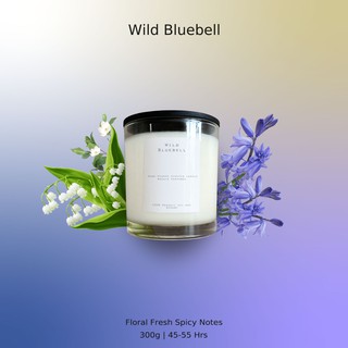 เทียนหอม กลิ่น Jo.L Wild Bluebell 300g/10.14 oz Double wicks candle (45-55 hrs)