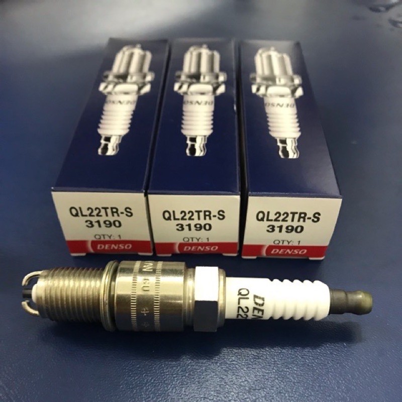 DENSO KANCIL TURBO L2/L2S SPARK PLUG SET (3 ชิ้น) > QL22TR-S