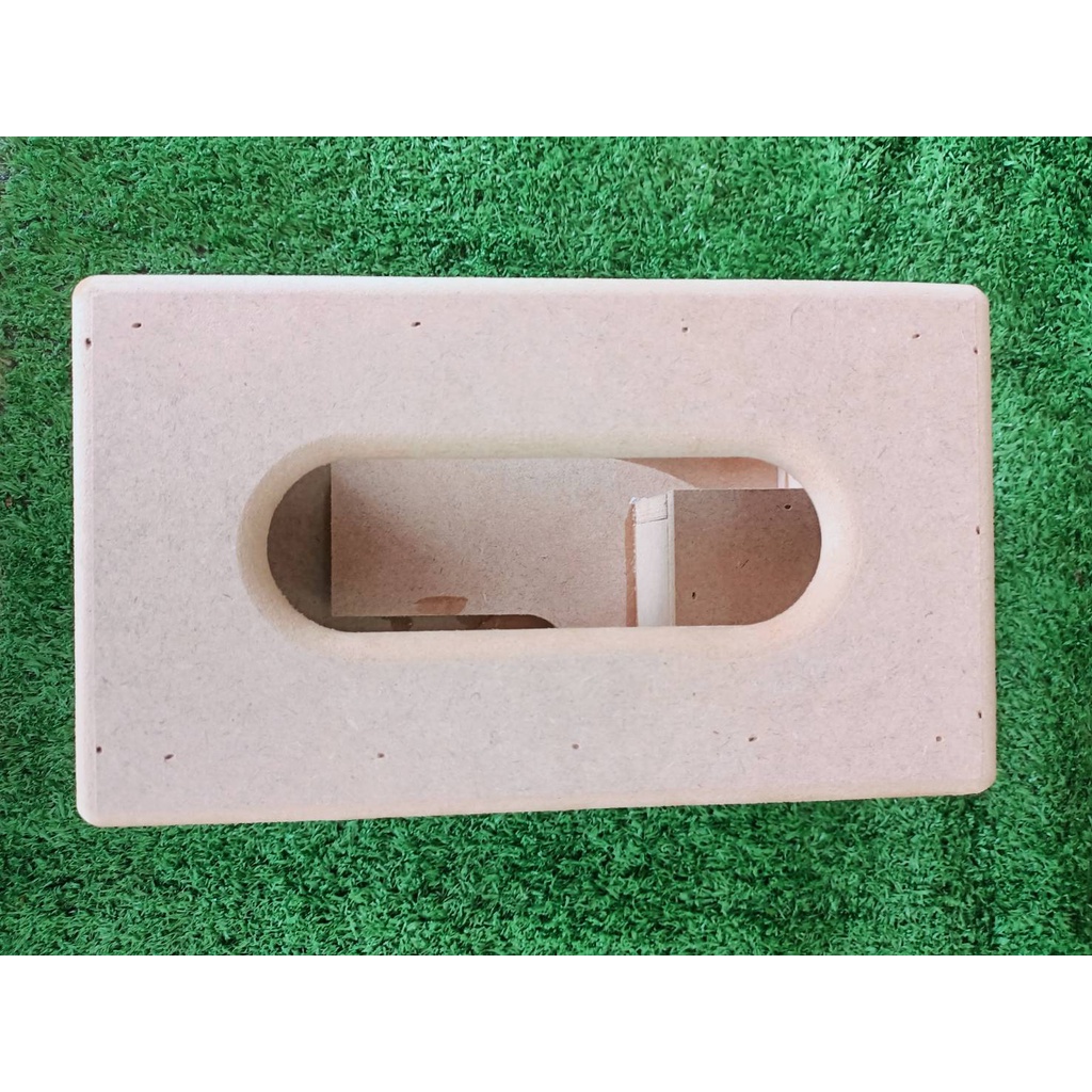 ตู้ DIY ลมหน้าแบบกั้นห้องเสียงกลาง ซับ4.5 นิ้ว กลาง2นิ้ว แหลม1.5นิ้ว ขนาดตู้26*16*15 ช่องเพลส17*5