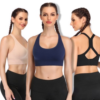 Wireless Sports Bra for Women Push Up Sports Underwear Seamless Yoga Bra Shakeproof Running Underwear S-XL