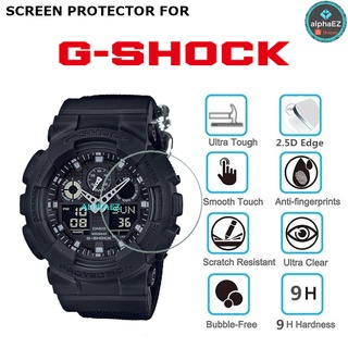 ฟิล์มกระจกนิรภัยกันรอยหน้าจอ 9H กันรอยขีดข่วน สําหรับ Casio G-Shock GA-100BBN-1A Series GA100