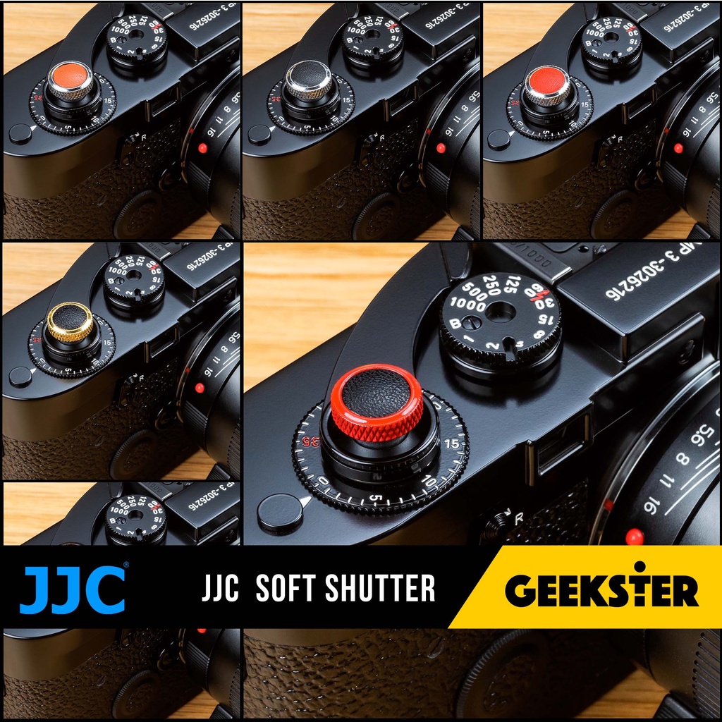 ปุ่มชัตเตอร์ JJC Soft Shutter Release Button ( ปุ่ม หนัง jjc )