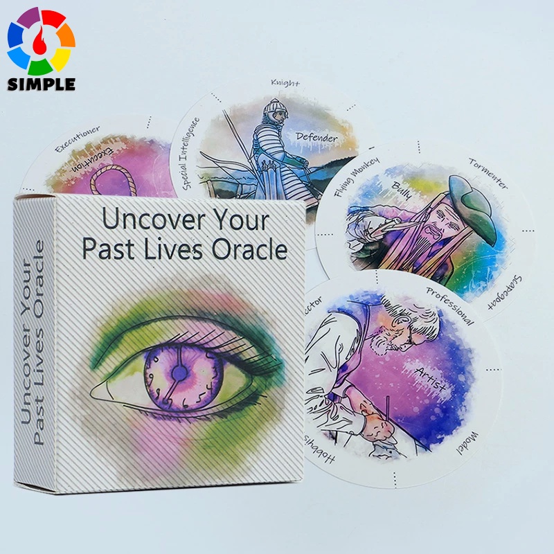 Uncover Your Past Lives Oracle Card Game
