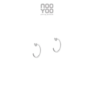 NooYoo ต่างหูสำหรับผิวแพ้ง่าย Open Claw Surgical Steel (Star / Heart)
