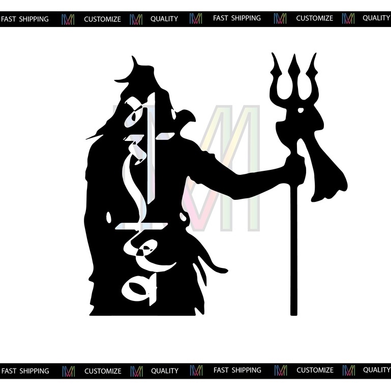 สติ๊กเกอร์ mahadave shiva oracal