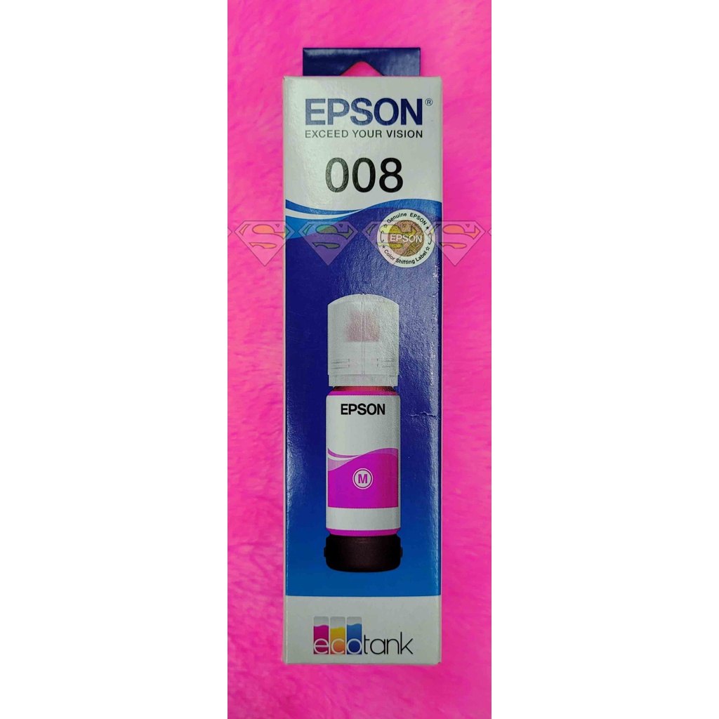 EPSON INK 008 MAGENTA สีแดงหมึกกันน้ำ