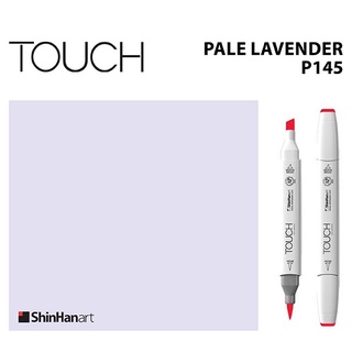 TOUCH TWIN BRUSH MARKER P145 (PALE LAVENDER) / มาร์คเกอร์หัวพู่กัน-หัวตัดขนาดกลาง รหัส P145 (PALE LAVENDER)