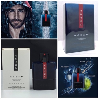 ใหม่ล่าสุด‼️ Prada Luna Rossa Ocean EDT 100ml #prada