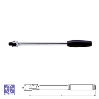 KOKEN 4768J-15 ด้ามบ๊อก 1/2"-15" ด้ามยาง (380mm)| MODERTOOLS OFFICIAL