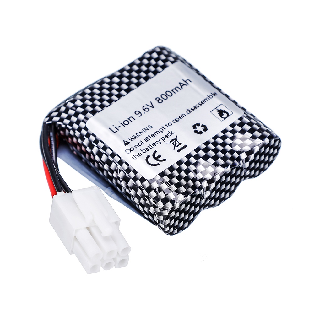 Fytoo 2-Pack 9.6V 800mAh Battery For RC Cars - Compatible With S911, S912, 9115, 9116, 9120 Models | High-Speed Off-Road Vehicle Replacement Battery - View #4