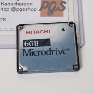 toshiba microdrive 6 gb มือสอง ใช้งานได้ปกติ