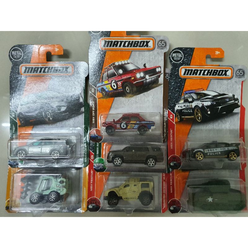 รถเหล็ก Matchbox (มี7ตัวเลือก)
