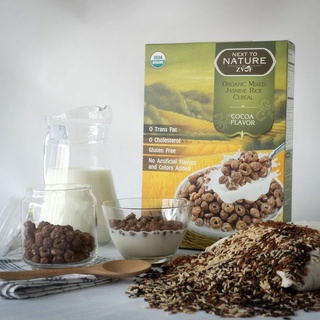 (EXP : 24/11/23) ZVOF Organic Mixed Jasmine Rice Cereal Cocoa Flavour รสโกโก้ซีเรียล (7 packs x 35gm)