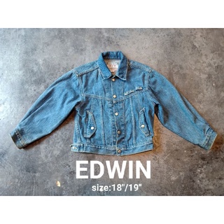 เสื้อยีนส์เด็กEdwinแท้