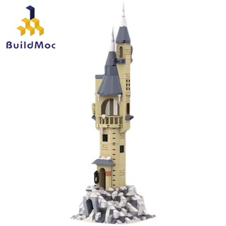 Buildmoc บล็อกตัวต่อ หอคอยนกฮูก แฮร์รี่ พอตเตอร์ ของเล่น ของขวัญ สําหรับเด็ก 474 ชิ้น