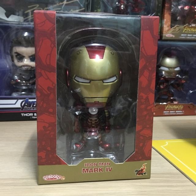 แท้ 100% Hottoys Cosbaby Iron Man MK4