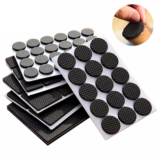 48pcs Adhesive Furniture Leg Table Chair Feet Floor Mat Sticky Pad Protector Stickers