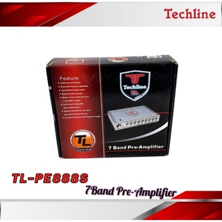 Techline TL-PE888S 7Band Pre-Amplifier ติดรถยนต์