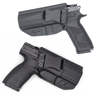 คาร์บอนไฟเบอร์ kydex iwb HOLSTER สำหรับ CZ P09 P10 C F SC ภายใต้บริษัทด้านล่าง Carry