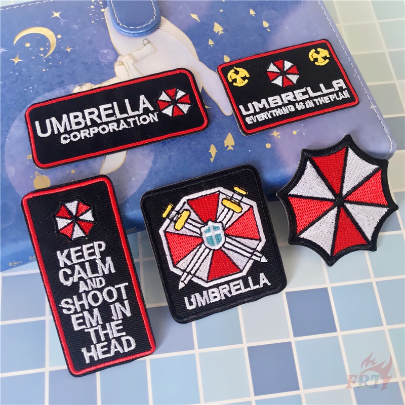 Resident Evil:Umbrella Corporation / Uss / Rpd แผ่นแพทช์ป้ายสติ๊กเกอร์คลาสสิก Diy สําหรับติดตกแต่งเสื้อผ้ากระเป๋า 1ชิ้น - รูปที่ 7