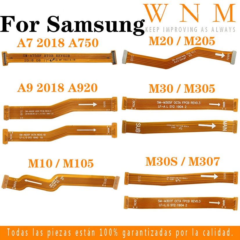 Substrate Connector Flex สําหรับ Samsung Galaxy A7 A9 2018 M10 M20 M30 M30S/A750 A920 M105 M205 M305