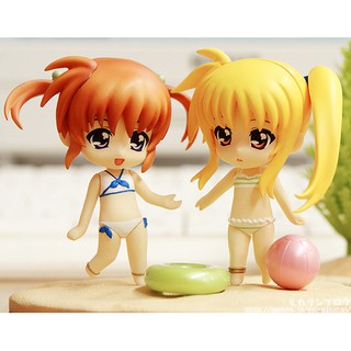 ฟิกเกอร์แท้ JP มือ2  Nendoroid-Petit Nanoha MOVIE1ST summer of memories ( Nanoha &amp; Fate )