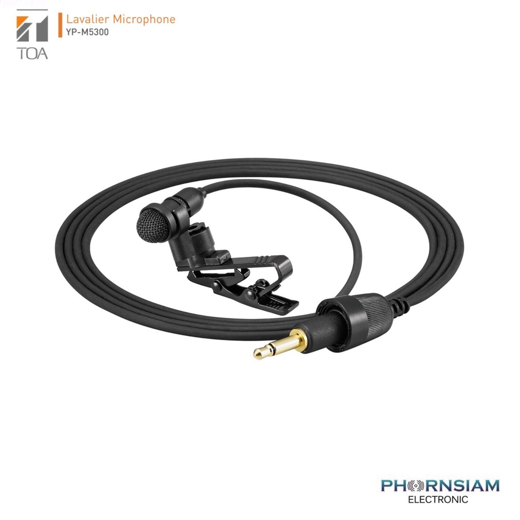 YP-M5300 Unidirectional Lavalier Microphone ไมค์หนีบเสื้อ