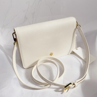 tory burch emerson combo crossbody 49126 สี ivory