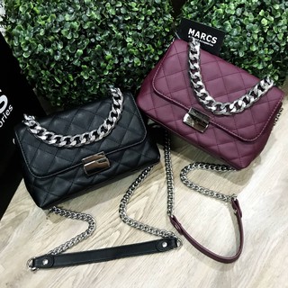 MARCS CHAIN DETAIL CROSSBODY BAG กระเป๋าสะพายรุ่นใหม่ล่าสุดดีไซน์คลาสสิค